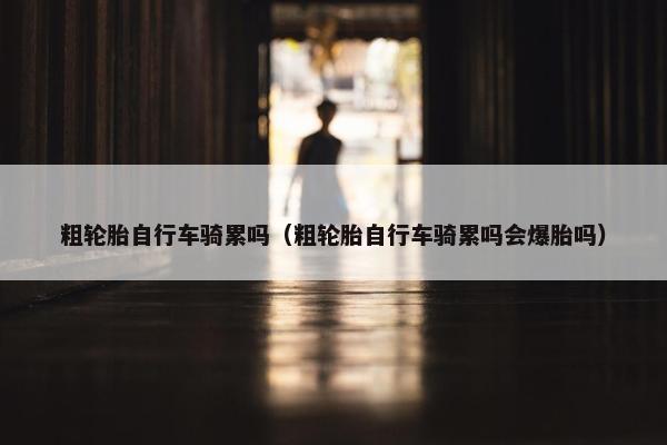 粗轮胎自行车骑累吗（粗轮胎自行车骑累吗会爆胎吗）