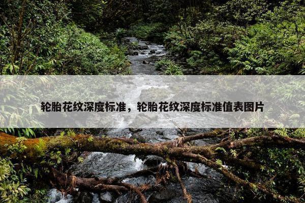 轮胎花纹深度标准，轮胎花纹深度标准值表图片